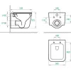Унитаз подвесной Koller Pool Kvadro Start черный матовый (1882560698)- Фото 3